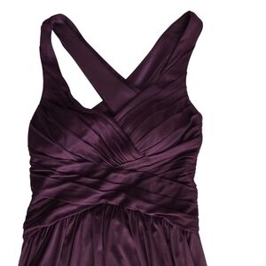 Elegant Purple Sleeveless Dress